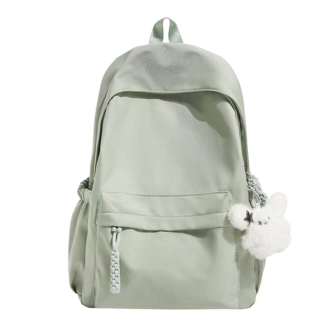 Backpack with Practical Compartment System and Playful Plush Pendant Stornfield