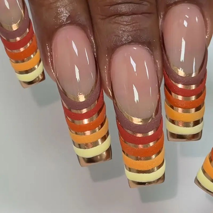 Elegant Iridescent Nail Art Design Stornfield