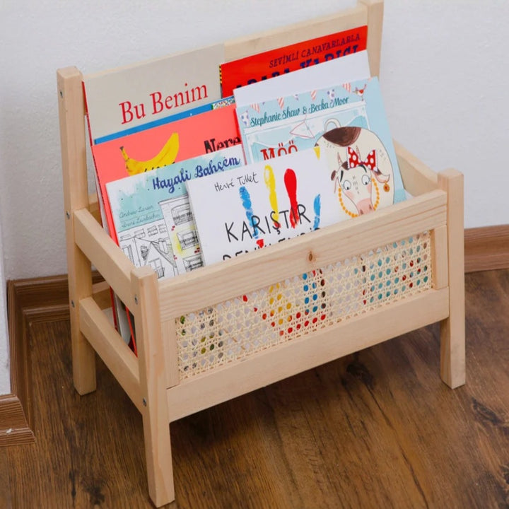 Handcrafted Natural Wood Storage Box Stornfield