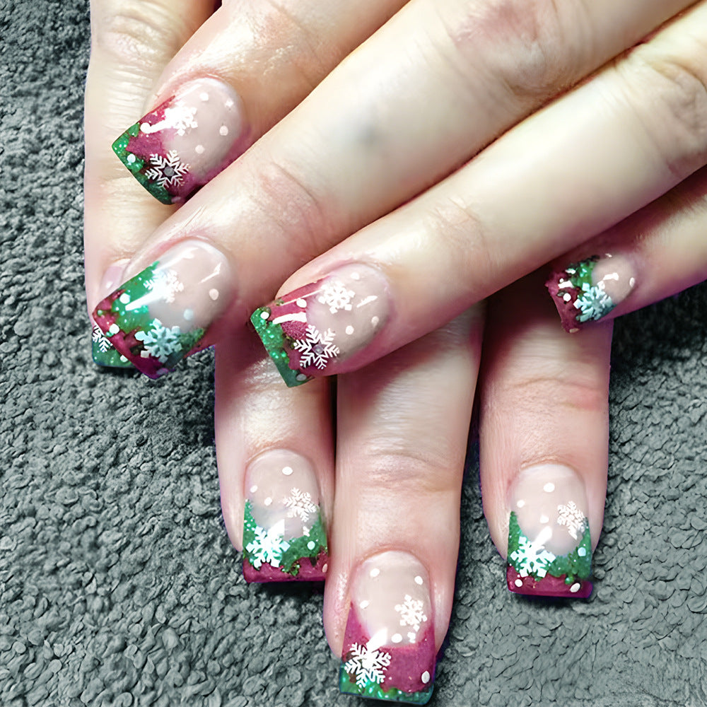 Holiday-Themed Decorative Press-On Nails Stornfield