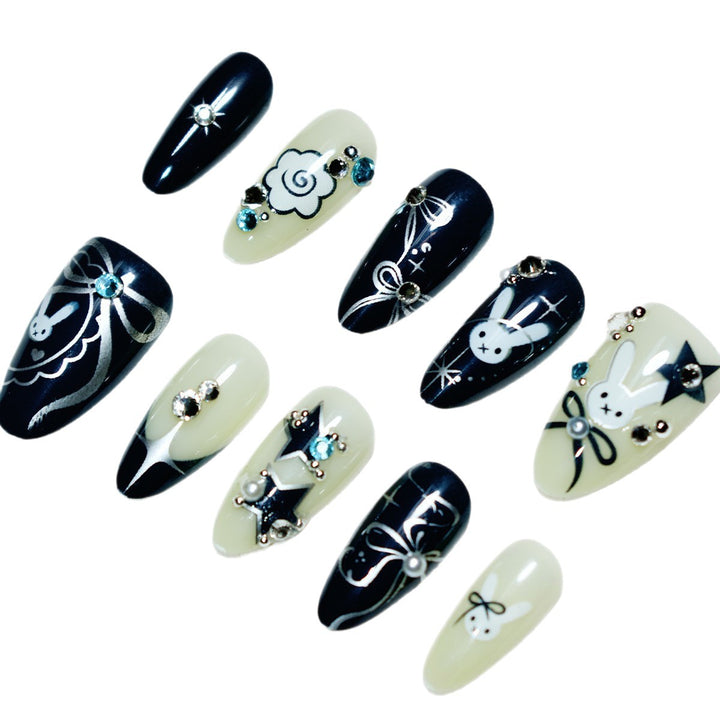 Artistic Themed Press-On Nails Stornfield