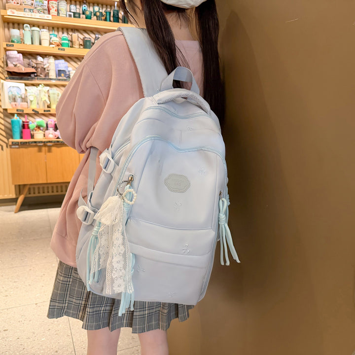 Decorative Star-Patterned Backpack Stornfield