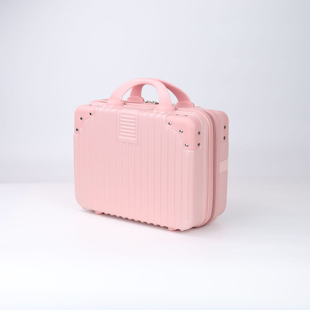 Hard-shell carry-on suitcase with secure lock and innovative design Stornfield
