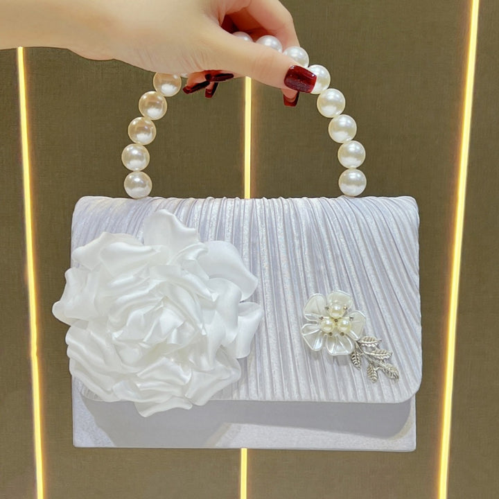 Elegant Floral Evening Handbag