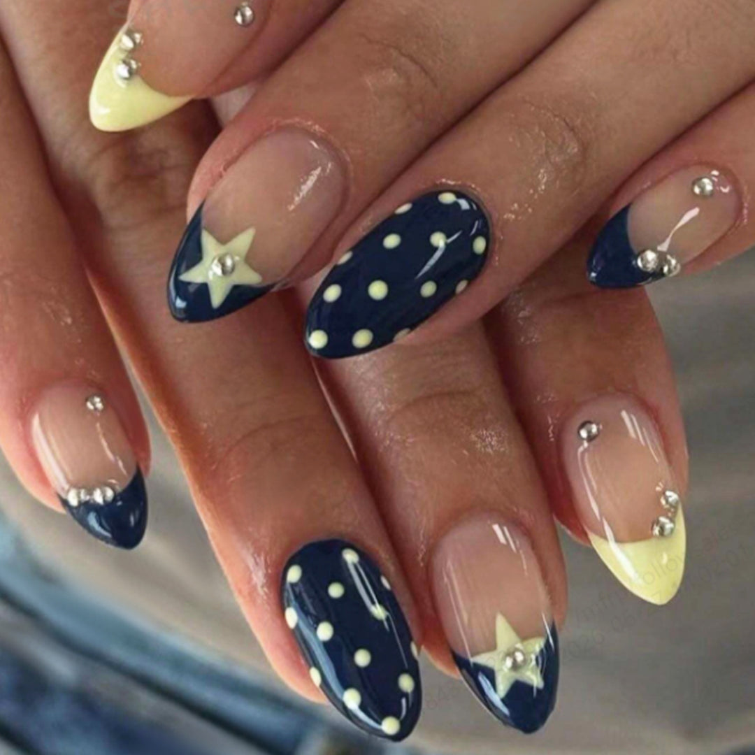 Creative Polka Dot Press-On Nails Set Stornfield