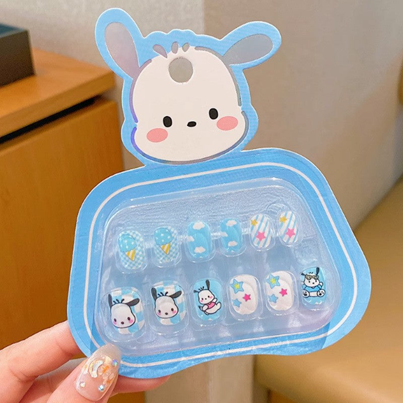 Artificial nails with sweet animal design Stornfield