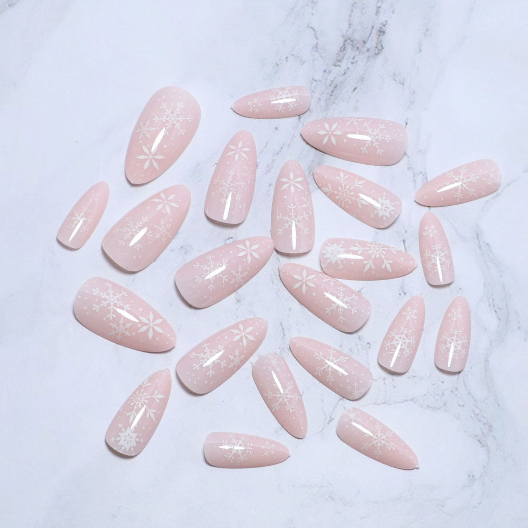 Artistic Glitter Press-On Nail Set Stornfield