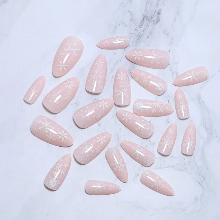 Artistic Glitter Press-On Nail Set Stornfield