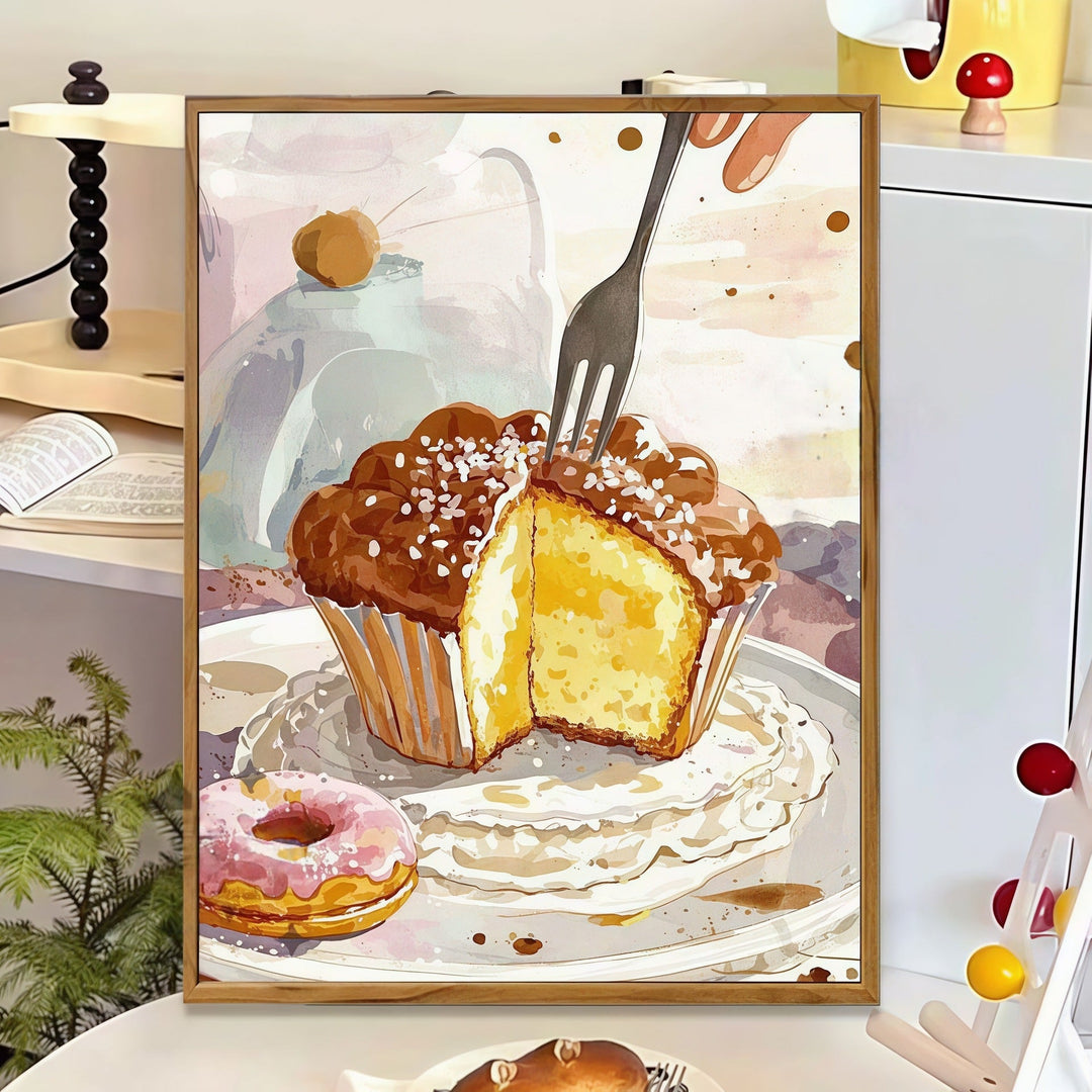 Whimsical Culinary Art Print Stornfield