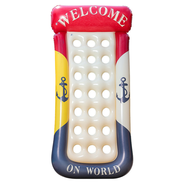 Women's Inflatable Relax Lounger with Maritime Design Stornfield