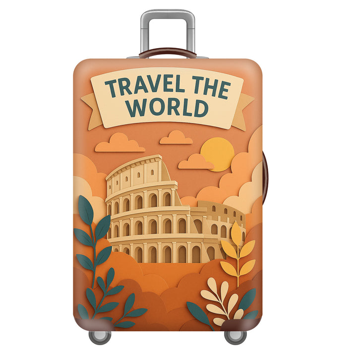 Unisex hard-shell suitcase with impressive Colosseum motif Stornfield