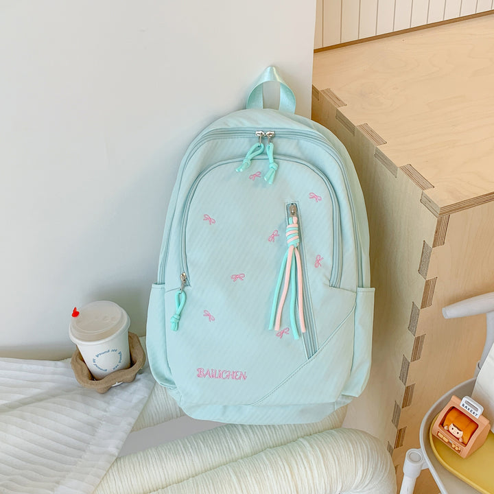 Stylish Embroidered Backpack