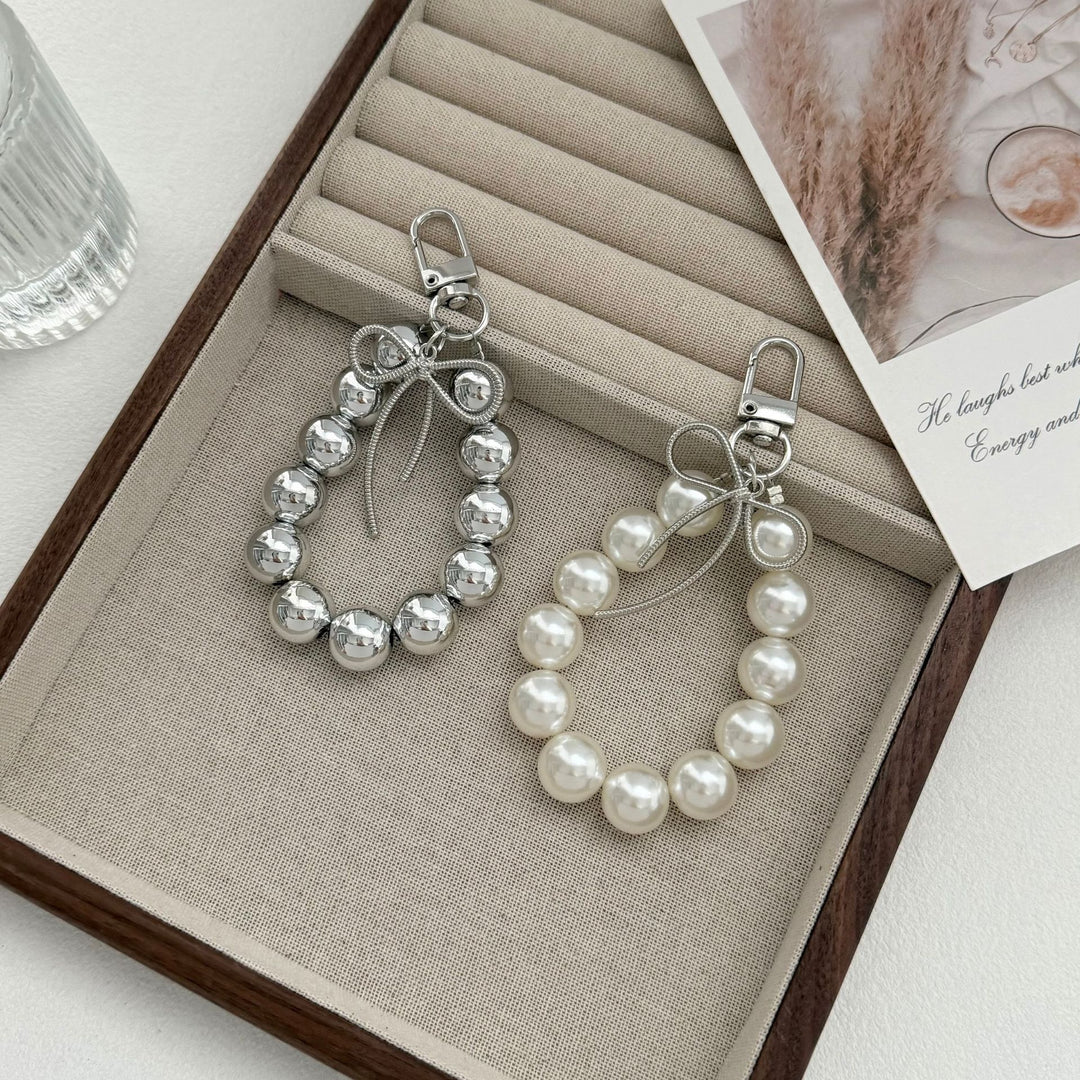 Elegant Beaded Charm Keychain Stornfield