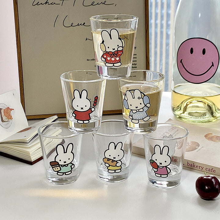 Drinking Glass Set with Playful Miffy Design Stornfield