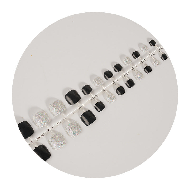 Sparkling Press-On Nail Kit Stornfield