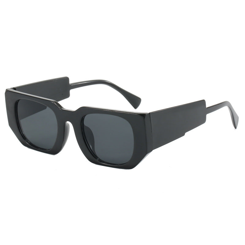 Women geometric oversized sunglasses with wide design Stornfield