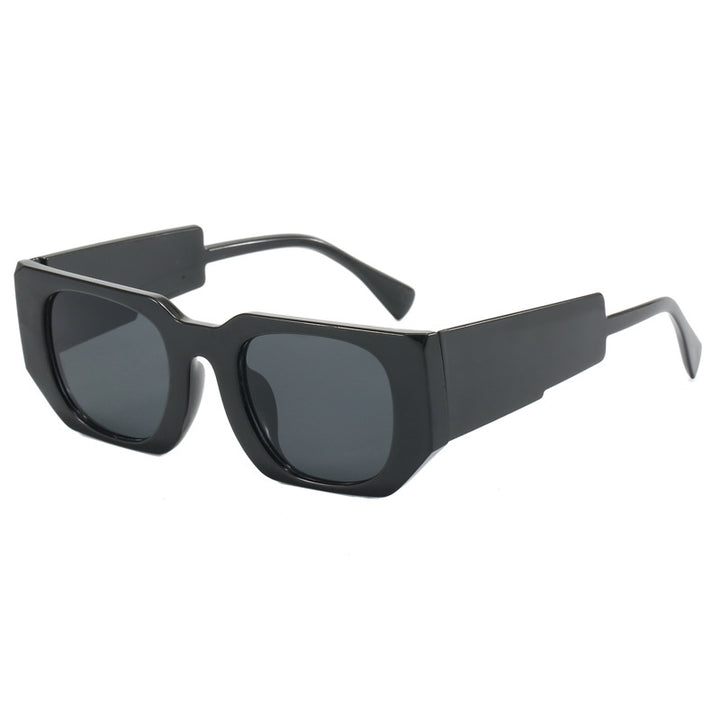 Women geometric oversized sunglasses with wide design Stornfield