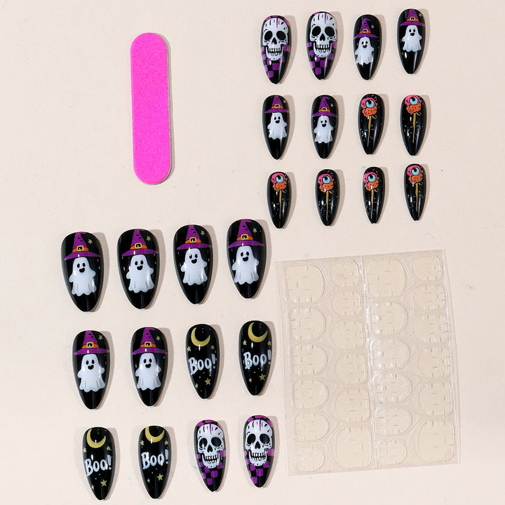 Gothic Halloween Nail Art Set Stornfield