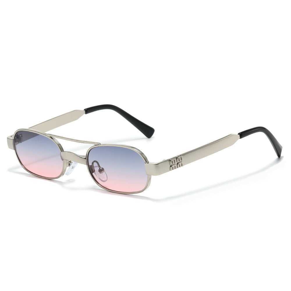 Stylish Minimalist Oval Sunglasses Stornfield