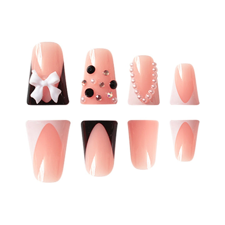 Decorative Acrylic Press-On Nail Extensions Stornfield