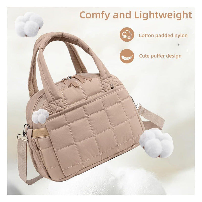Padded tote bag with removable shoulder strap Stornfield