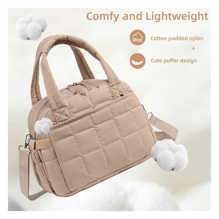 Padded tote bag with removable shoulder strap Stornfield