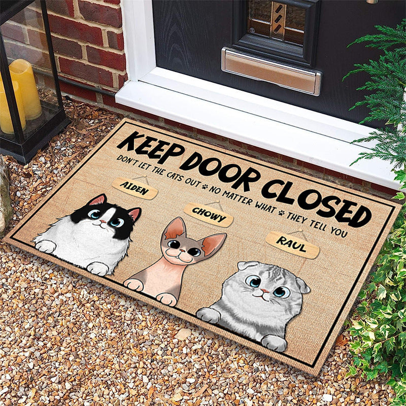 Personalized Pet-Themed Welcome Mat