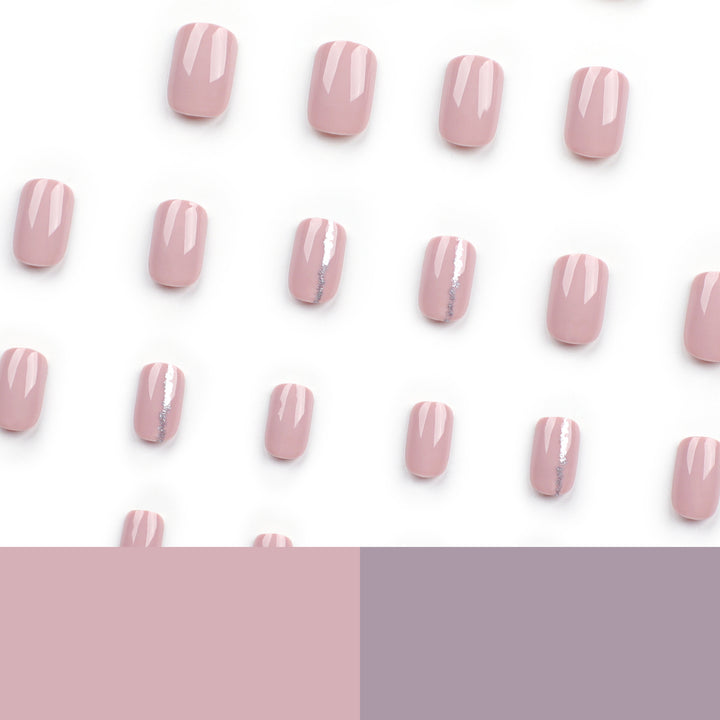 Nail art with elegant glitter accent Stornfield