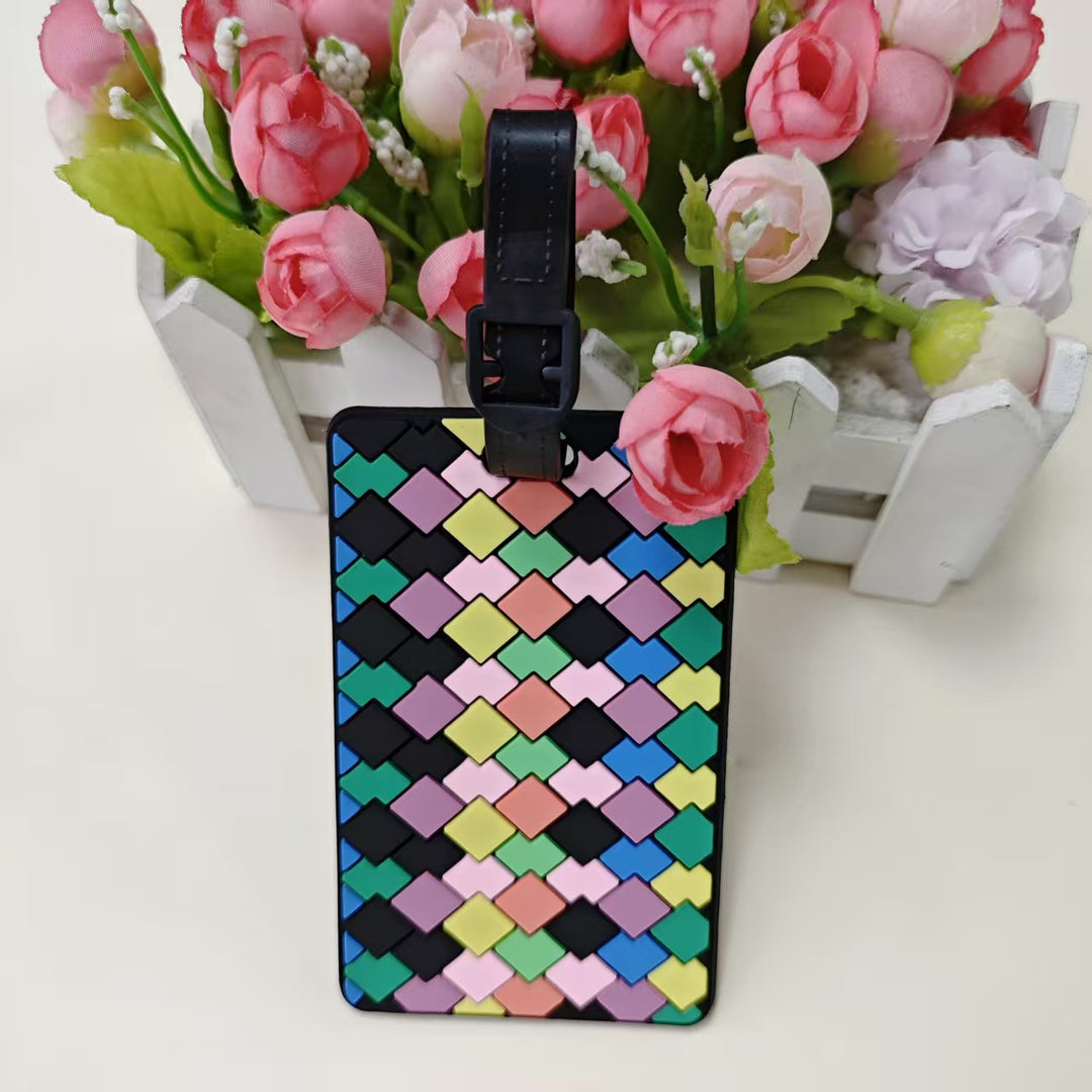 Unisex Geometric Patterned Luggage Identifier Stornfield