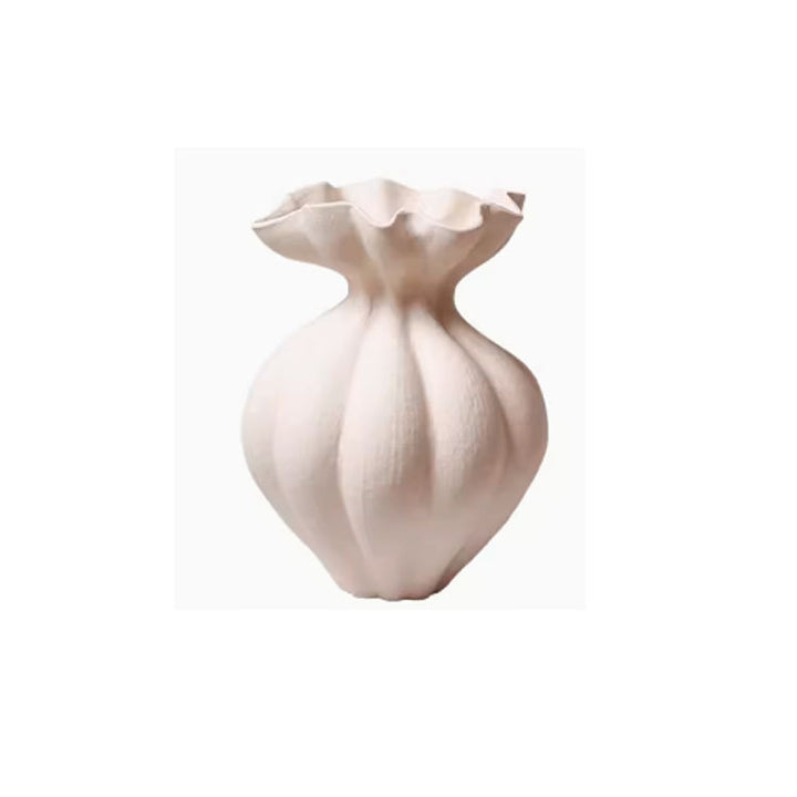 Elegant Floral Shaped Decorative Vase