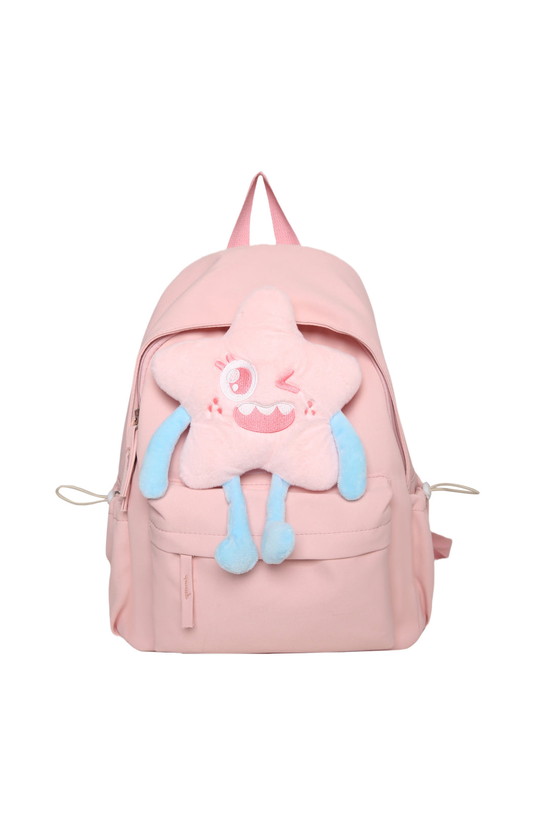 Plush backpack with playful star motif Stornfield