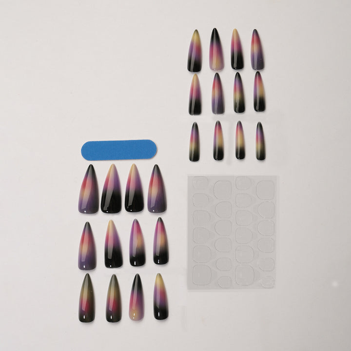 Acrylic Nail Set with Modern Ombre Effect Stornfield