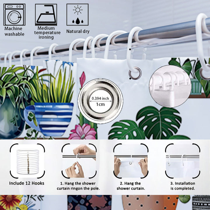 Digital Bow Pattern Bathroom Décor Set Stornfield