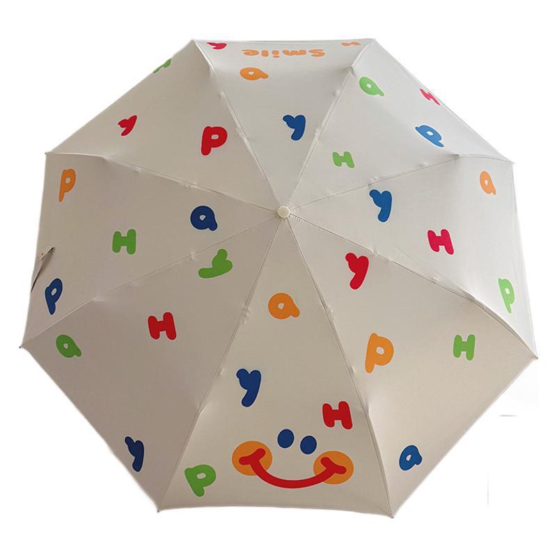 Women's Automatic Folding Umbrella with Cheerful Design Stornfield