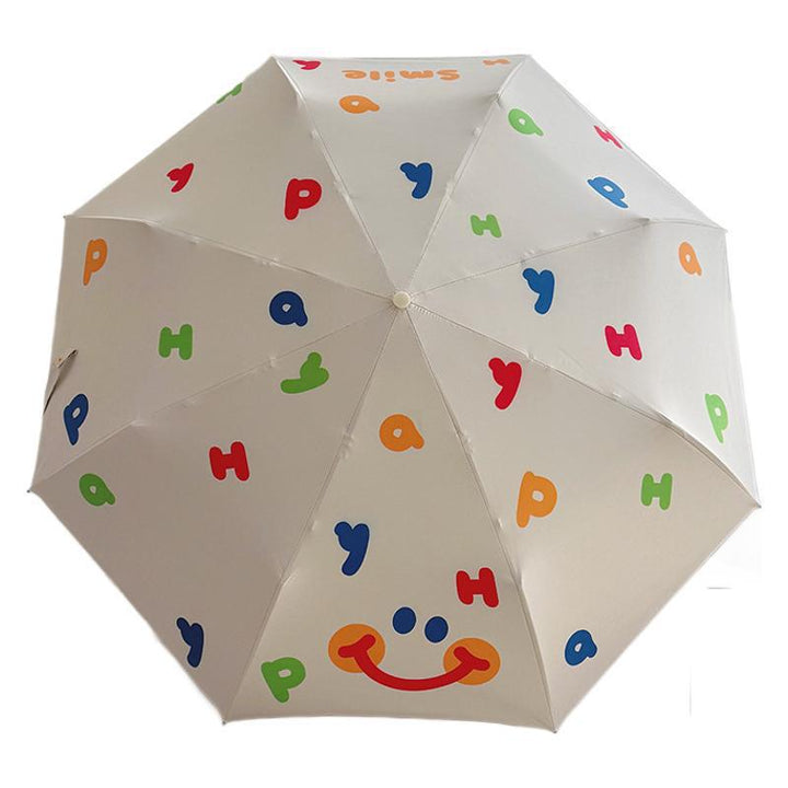 Women's Automatic Folding Umbrella with Cheerful Design Stornfield