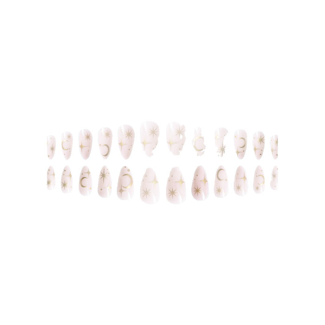 Celestial Design Press-On Nail Art Stornfield