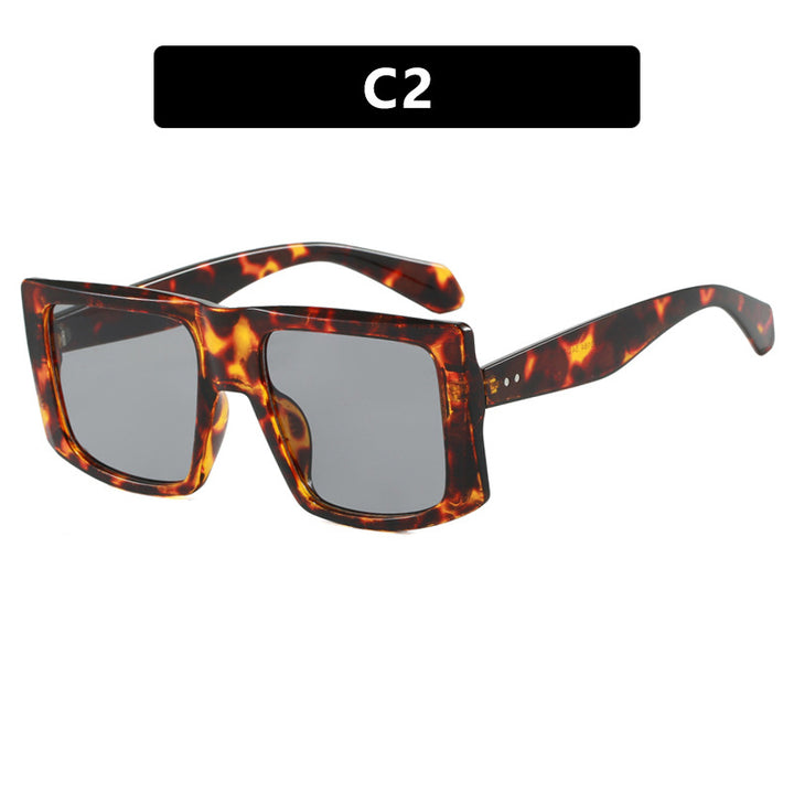 Women's square sunglasses with robust plastic frame and protective UV filter Stornfield