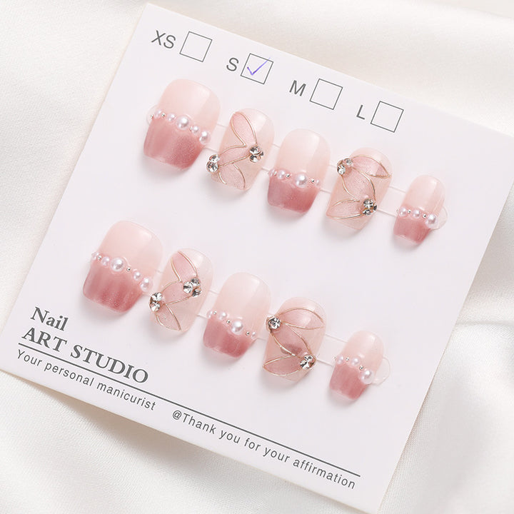 Decorative Press-On Nail Set Stornfield