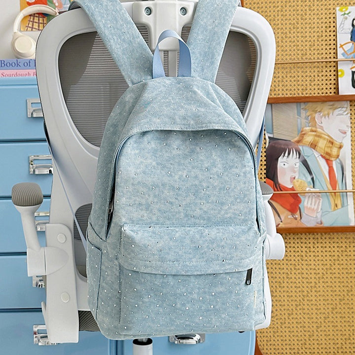 Casual Lightweight Backpack with Polka Dot Design Stornfield