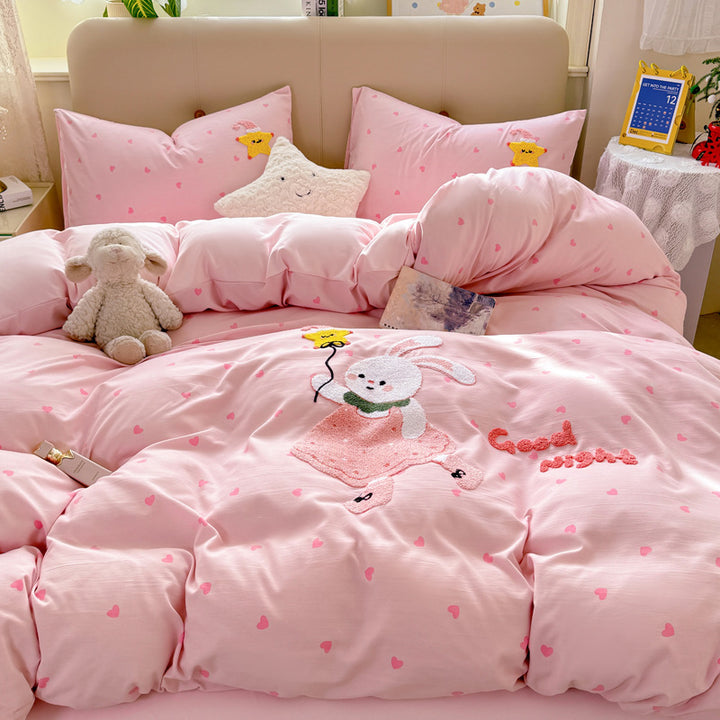 Children's Playful Bear-Themed Bedding Set