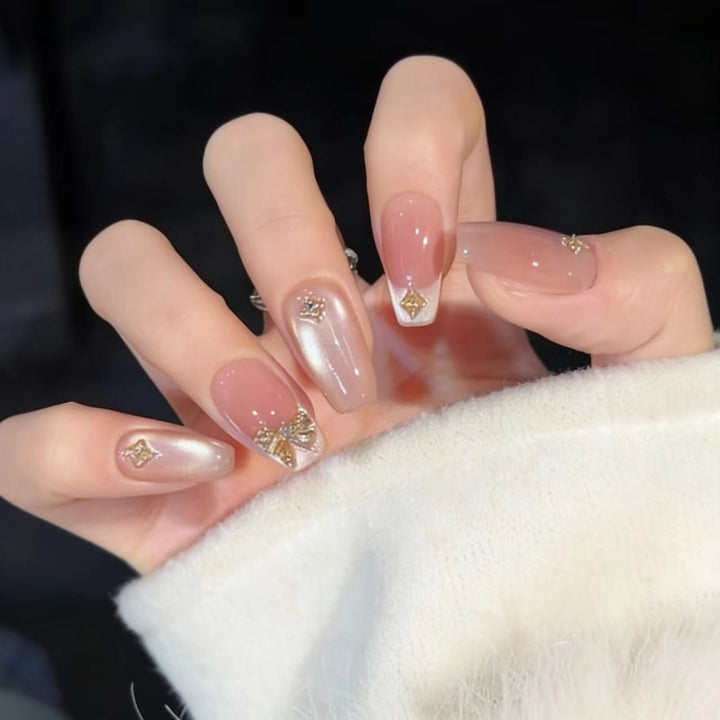Elegant Decorative Nail Extensions