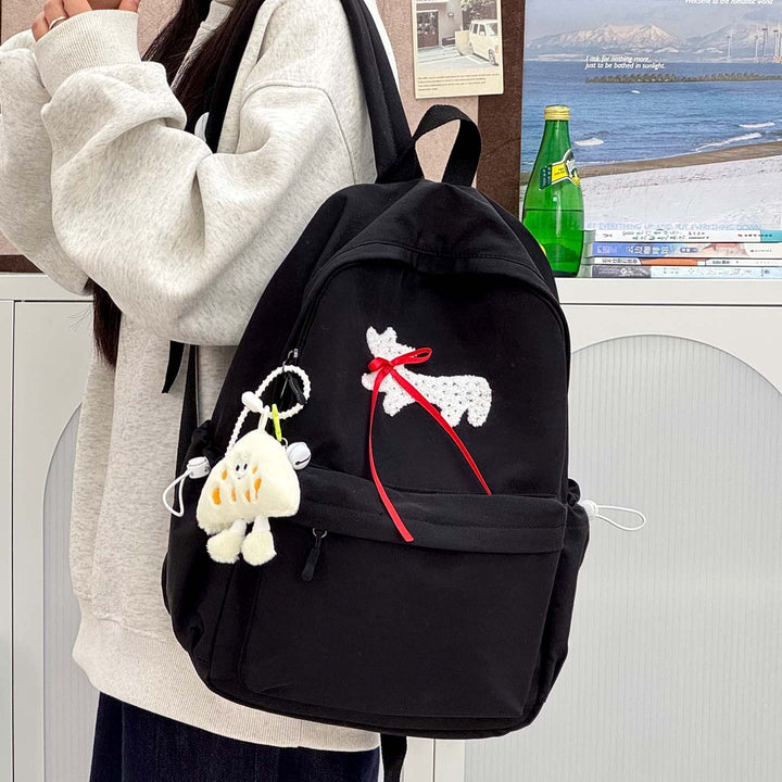 Backpack with Unique Dog Design and Practical Compartments Stornfield