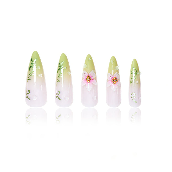 Elegant Stiletto Nail Art Extensions Stornfield