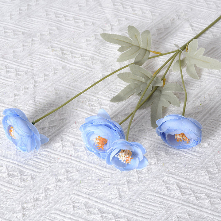 Artificial Velvet Flower Stem Arrangement