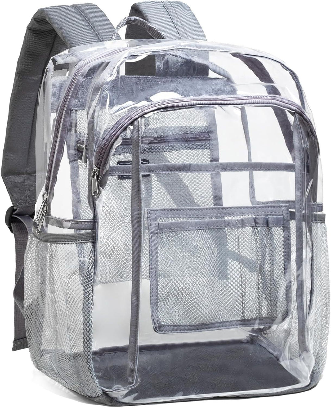 Transparent school bag with breathable mesh pockets Stornfield