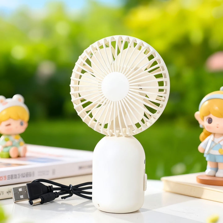 Unisex handheld fan in playful design Stornfield
