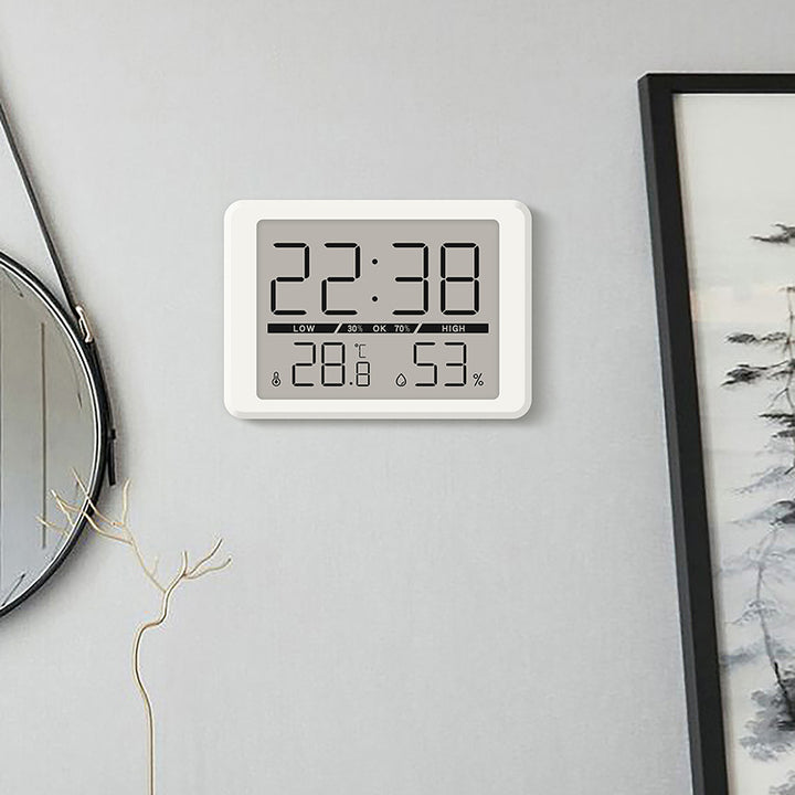 Digital Thermo-Hygrometer Clock Stornfield