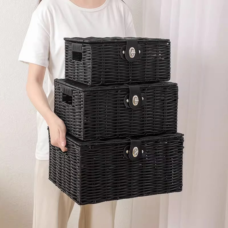 Versatile Rectangular Storage Basket Stornfield