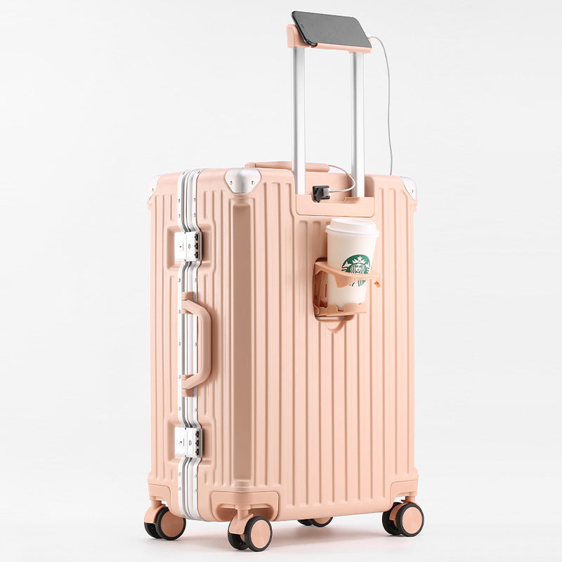 Unisex Smart Travel Suitcase with USB Charging Port Stornfield