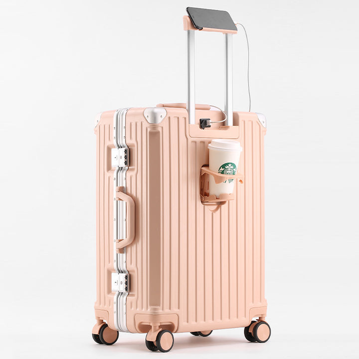 Unisex Smart Travel Suitcase with USB Charging Port Stornfield
